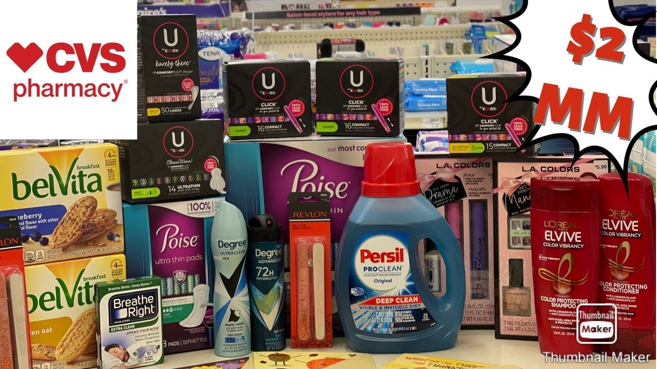CVS Haul Moneymaker Feminine Care Free Giftsets & Hair Care 11/13