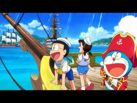 舞台はカリブ海！幻の秘宝が眠る謎の宝島を探せ！『映画ドラえもん　のび太の宝島』予告編