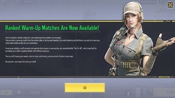 HOW TO UNLOCK RANKED WARM-UP FEATURE IN COD MOBILE