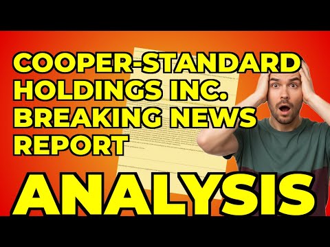 Cooper-Standard Holdings Inc. (0001320461) (Filer)