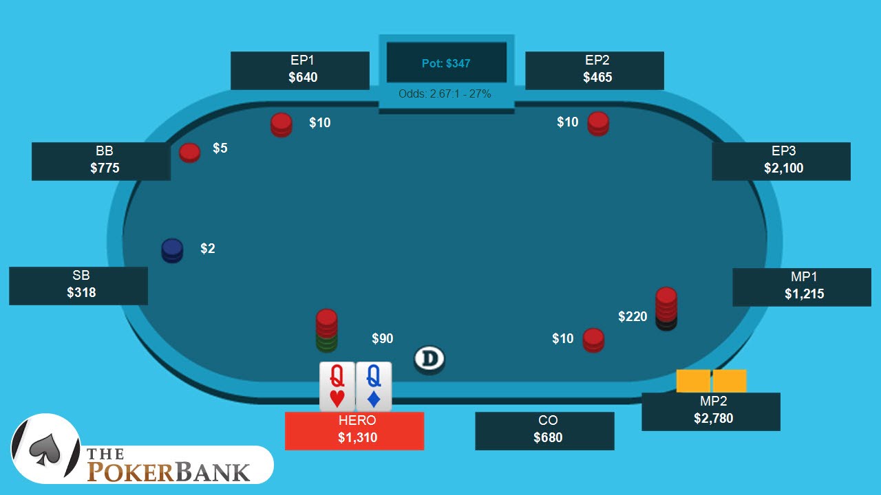 The poker bank splitsuit