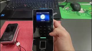 ZKTeco F22 (Master Unit) to FR1200 (Slave Unit): How to Integrate MASTER-SLAVE PROTOCOL. screenshot 1