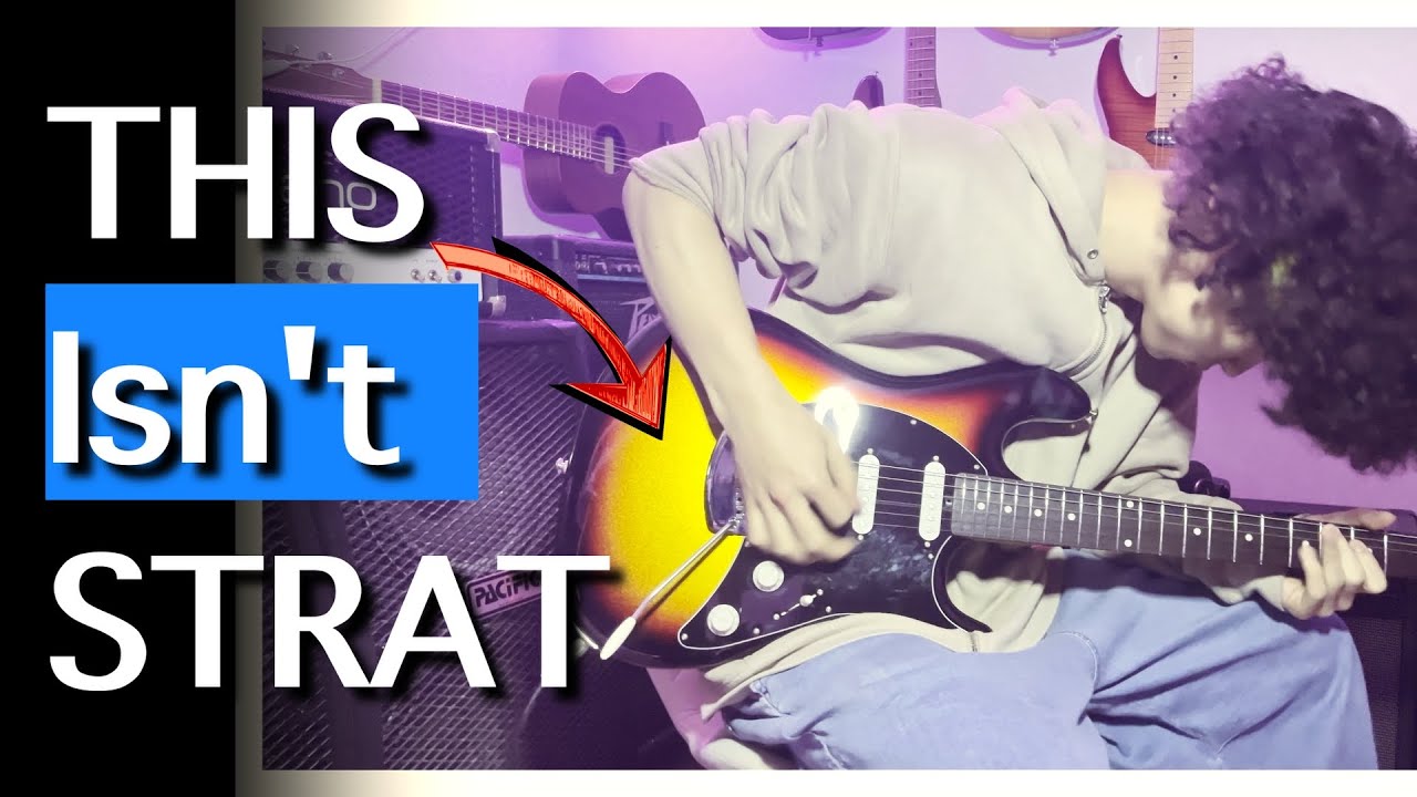 Review - The Most Underrated Strat-Style Guitar? Cutlass HT -- GenTi【日本語字幕付】