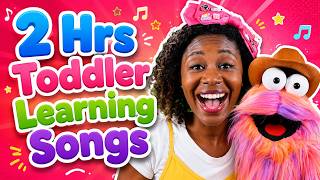 2 Hours Toddler Learning Songs 🎵 Nursery Rhymes, ABCs, Counting, Colors, Animals & More!