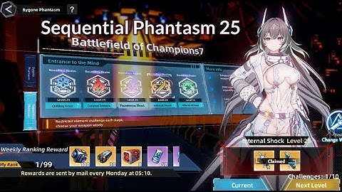 Sequential Phantasm 25F All Elements - Tower of Fantasy 5.35