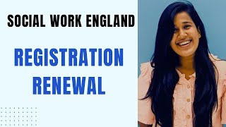 Social Work England Registration Renewal Process | Step by Step Guide | #socialworkengland #msw #bsw