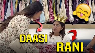 Ajj Bane Senapati Or Daasi Shoot Day