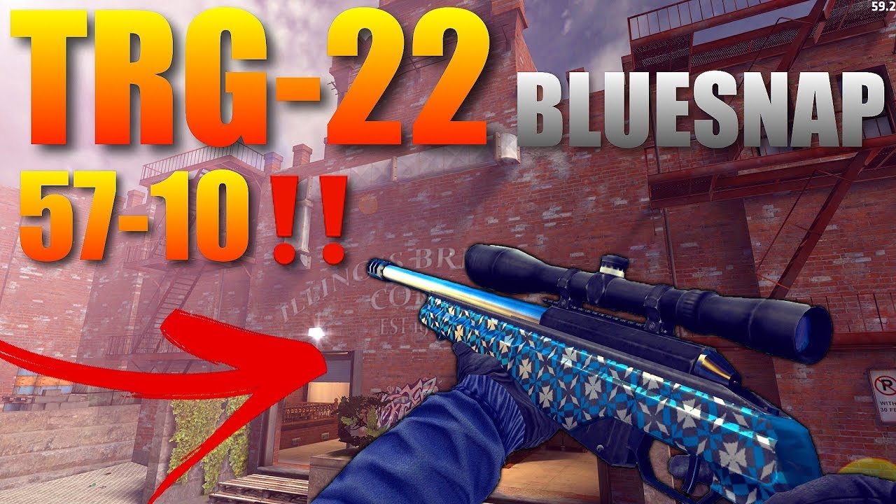 Critical Ops TRG-22 BlueSnap 57-10 Gameplay‼️