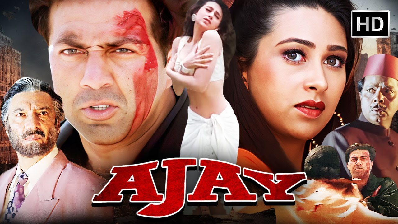 Ajay (1996) Full Movie HD | Sunny Deol | Karisma Kapoor | 90s Action Romance