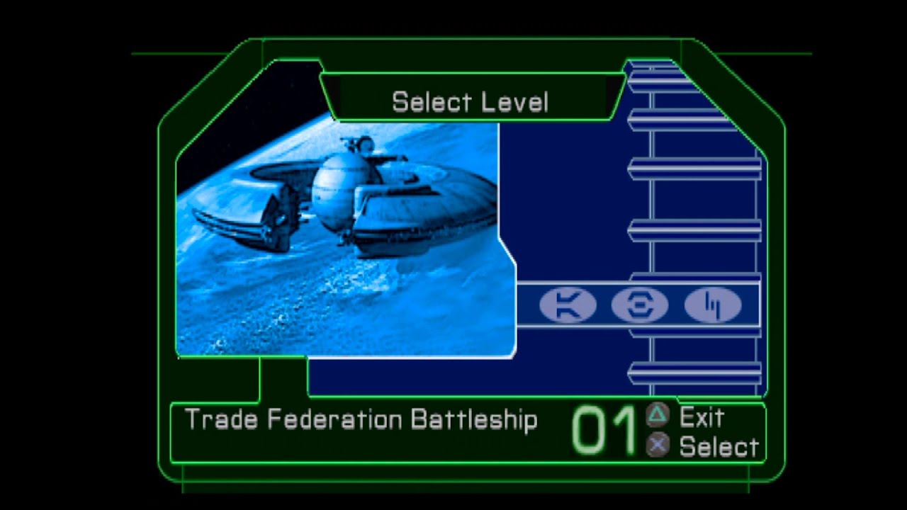 Star Wars Episode 1 Jedi Power Battles Level 01 Gameplay YouTube