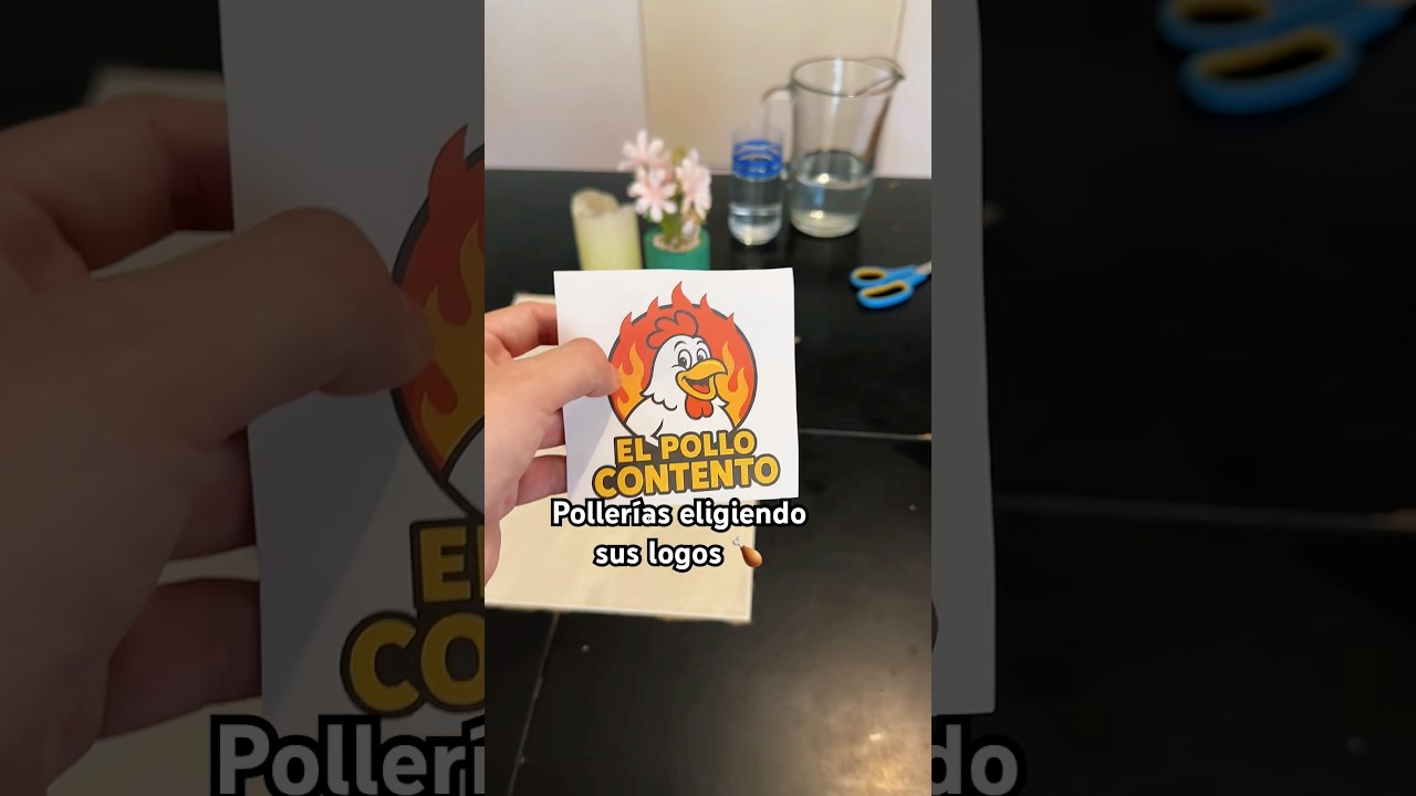 Pollerías eligiendo sus logos 🍗
