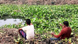 বাবু ভাই ও ফরিদের নদীতে পুটি মাছ ধরার চ্যালেন্জ | Puti Fishing Challenge