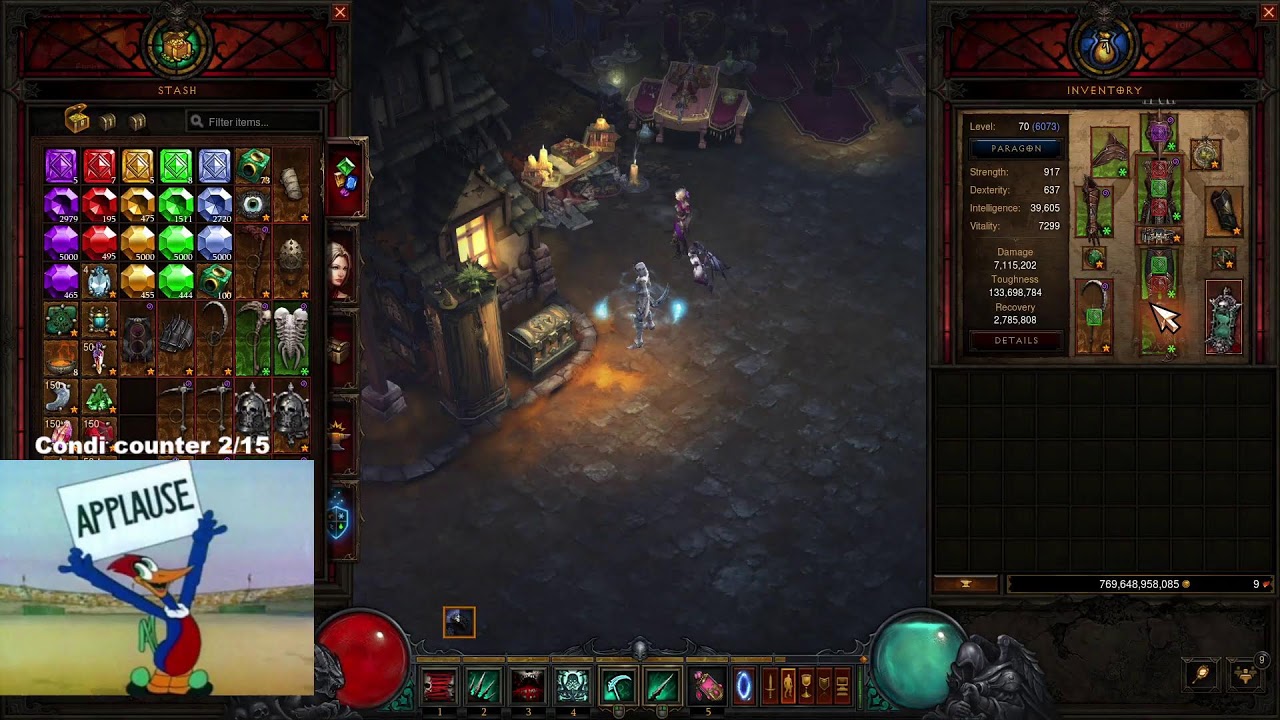 🔴 S37 - Big Boi Pesti Bone Spear Attempts - Diablo 3