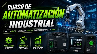 📚 Curso de Automatización Schneider - Control de Variador con PLC M221 🚀 2026