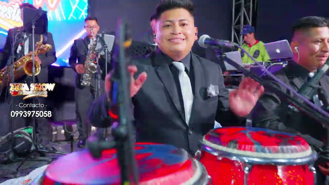 MIX BANDAZO ECUATORIANO - ZETA SHOW LA BANDA ORQUESTA (VIDEO 4K)