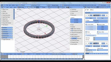 Array Modifier and Curve Modifier - Blender 3D