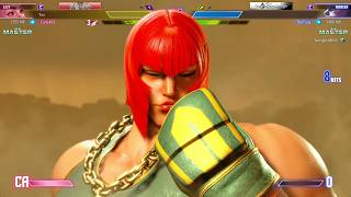 Street Fighter 6: Match #1256 (Ranked): Carls493 (Lily) Vs. TheTony (Marisa)