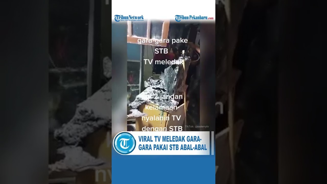 TV Warga Meledak Gegaraa Saat Pakai Set Top Box, Kok Bisa?, 55 OFF