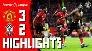 Highlights | Manchester United 32 Southampton | Romelu to the rescue!