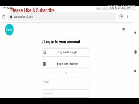 How to create signup canva  account https www canva  