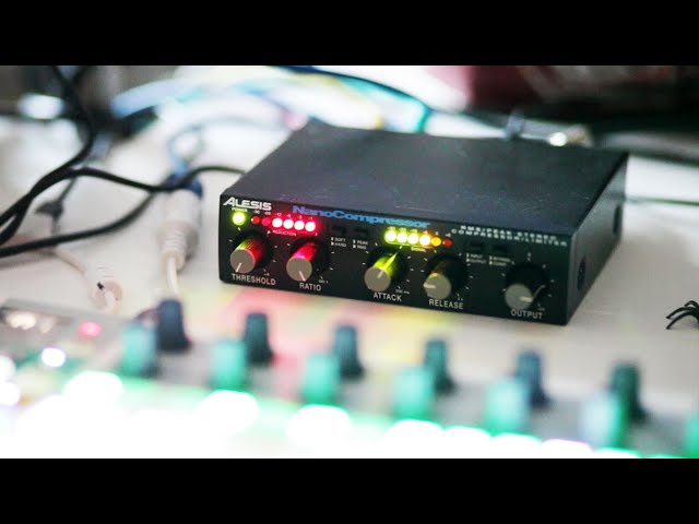Alesis NanoCompressor: Pump - YouTube
