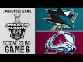 05/06/19 Second Round, Gm6: Sharks @ Avalanche