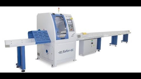 SF6060 automatic cutoff saw working in other country