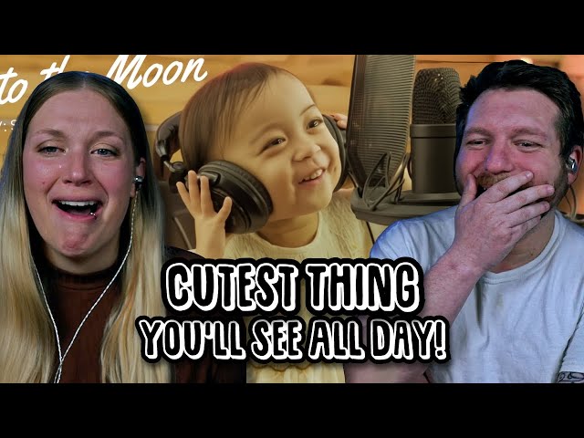 THE CUTEST Little 2 Year Old Filipina Sings FLY ME TO THE MOON Reaction class=