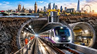 Inside Londons 24B Crossrail How Britain Built An Impossible Railway 40M Beneath The City
