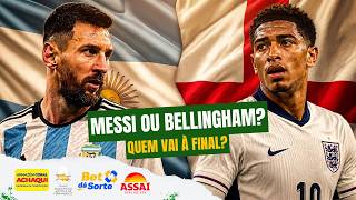 PRÉ-JOGO ARGENTINA X INGLATERRA: TUDO SOBRE A SEMIFINAL AO VIVO| Escrete Clube #82