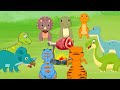 Dinosaur Picks Up Mysterious Necklace | Funny Dinosaur Cartoon