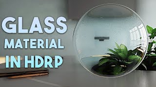 Realistic Glass Material in Unity HDRP