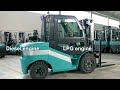 Baoli KBD 40 50S Dizel Forklift KBG 40 50S LPG Forklift