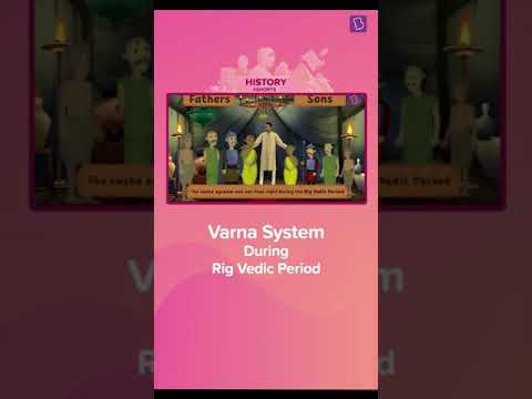 The Varna System During The Rig Vedic Period | Class 7 #Shorts - YouTube