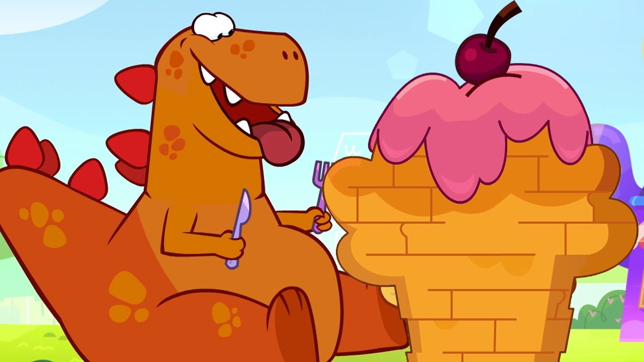 Hungry Dinosaur 🦖 Om Nom Cafe 🍰 Om Nom Italiano