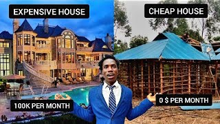 CHEAP VS EXPENSIVE HOUSE IN KENYA 🇰🇪