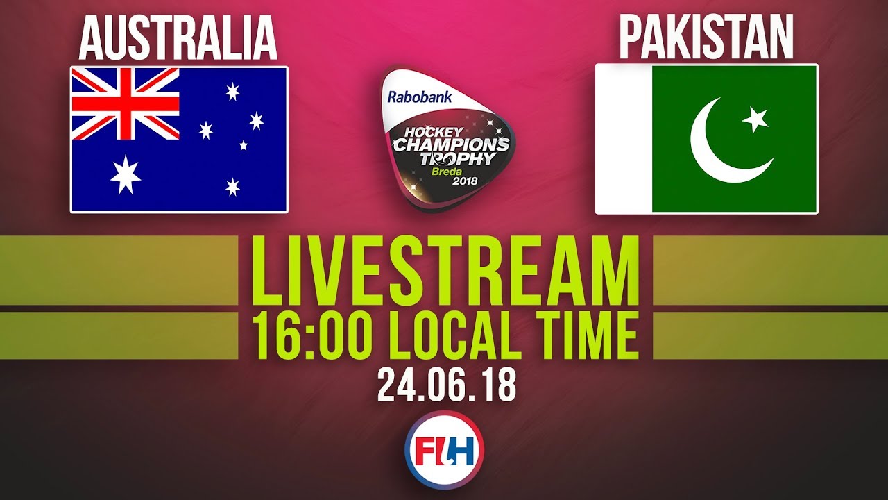 Australia v Pakistan | 2018 Men’s Hockey Champions Trophy | FULL MATCH LIVESTREAM