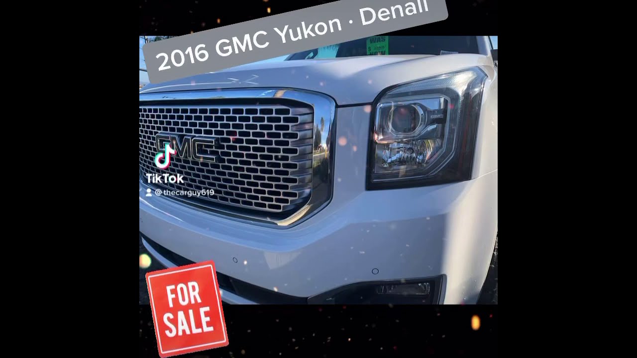 2016 GMC Yukon · Denali Sport Utility 4D