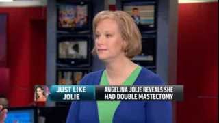 Allison Gilbert on MSNBC - Angelina Jolie Double Masectomy