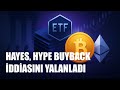 HYPE Buyback İddiası: Fiyatı Söylenti mi, Gerçek Gelişme mi Taşır?