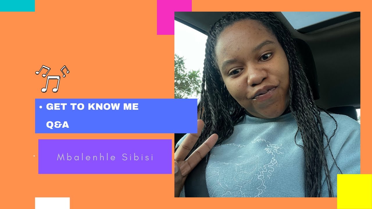 Get to know me | Answers to questions you might have about 😍