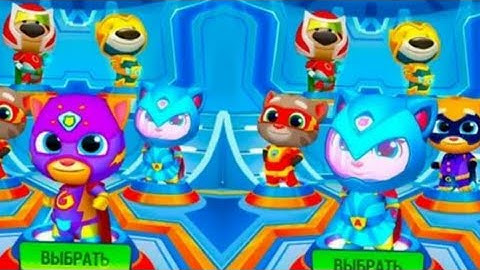 Talking Tom Hero Dash - Tom - 3 x Gameplay Android and IOS