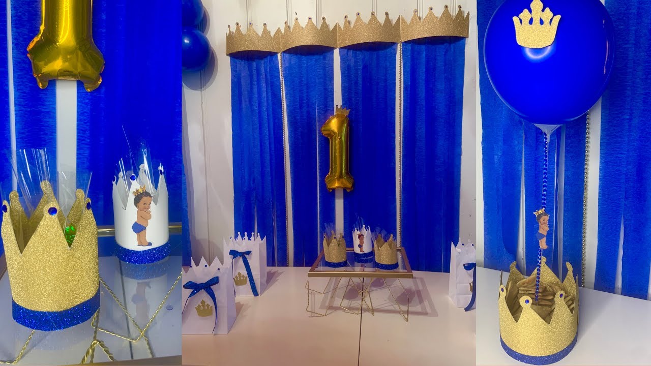 Prince Party DIY or  Princess party