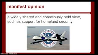 AP Government Unit 4 Vocab