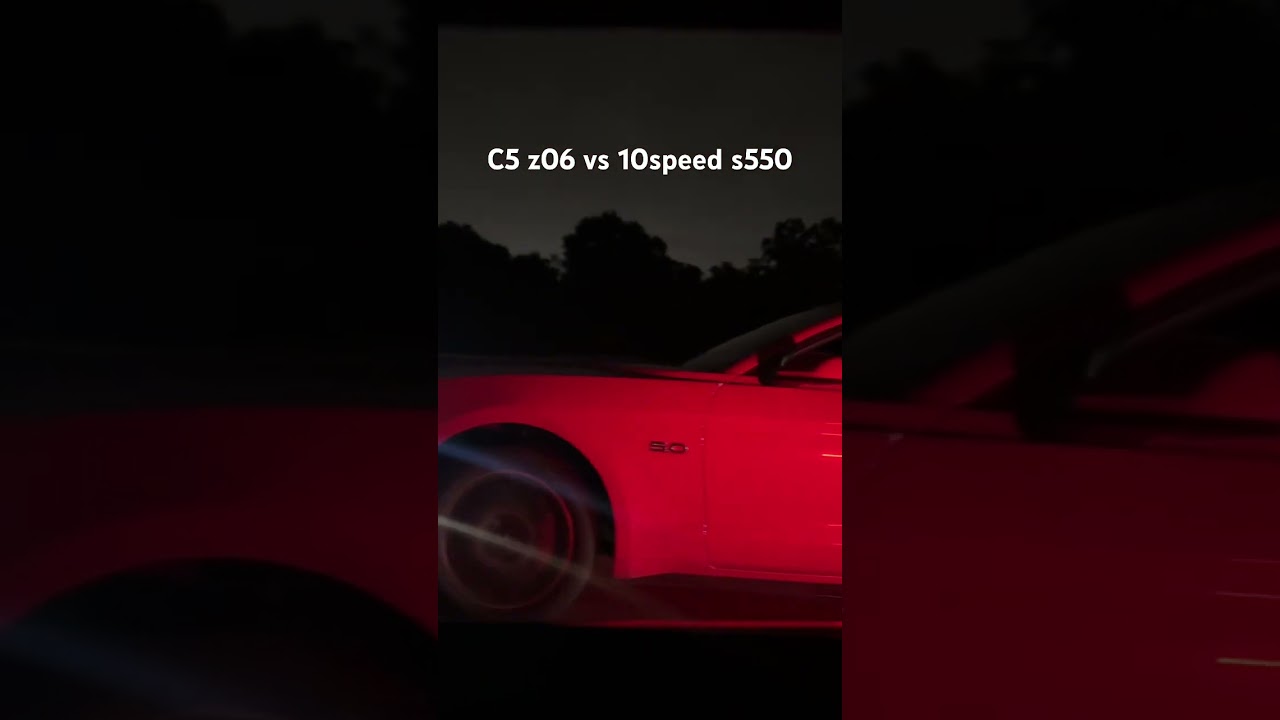 C5 z06 vs 10 speed 5.0