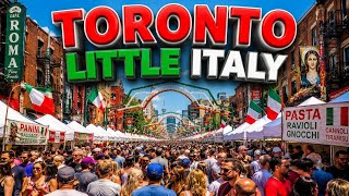 Toronto Taste of Little Italy 2026 🇨🇦 | One of Canada's Biggest Street Festivals!