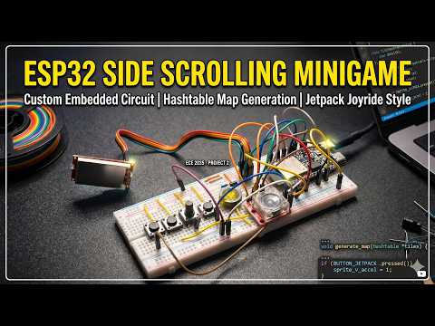 ESP32 Side Scrolling Minigame