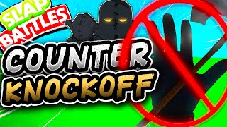 HOW to COUNTER the KNOCKOFF Glove Slap Battles Roblox