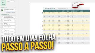 Como IMPRIMIR planilha do Excel na FOLHA INTEIRA (SEM CORTAR!)