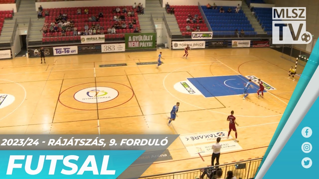 A Studio Futsal Nyíregyháza – SG Kecskemét Futsal | 1-4 | Férfi Futsal NB I | Rájátszás 9.  | MLSZTV